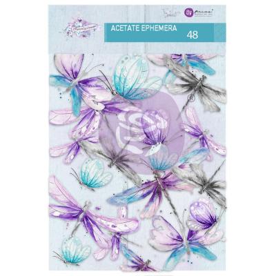 Prima Marketing Aquarelle Dreams Die Cuts - Acetate Ephemera